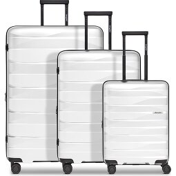 Bergpfeil Set di valigie da viaggio a 4 ruote, 3 pezzi, con ripiegamento elastico  Variante 5