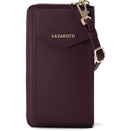 Lazarotti Bologna Portafoglio in pelle con zip Custodia per cellulare in pelle 19 cm  Variante 2
