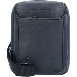 Piquadro Borsa a tracolla quadrata nera in pelle 17 cm  Variante 3