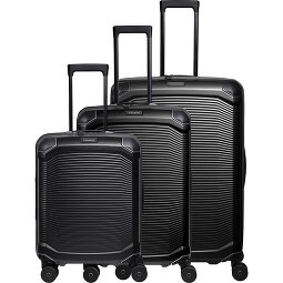 Travelite Millennium 4 ruote Set di valigie 3 pezzi con piega di espansione  Variante 1