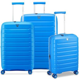 Roncato B-Flying Move 4 ruote Set di valigie 3 pezzi con piega di espansione  Variante 17