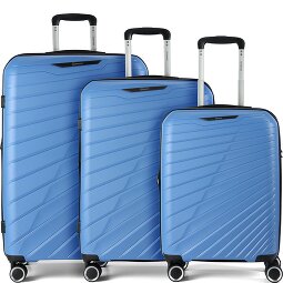 Benzi 5808 4 ruote Set di valigie 3 pezzi con piega di espansione  Variante 3