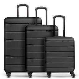 Franky Munich 4.0 Set di valigie a 4 ruote, 3 pezzi con piega elastica  Variante 3