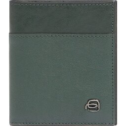 Piquadro Black Square Custodia per carta di credito Protezione RFID Vera Pelle 9 cm  Variante 2
