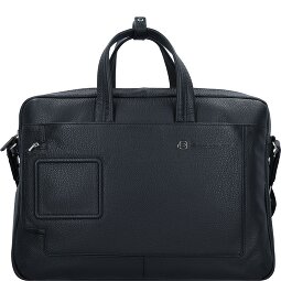 Piquadro Cartella in pelle con scomparto per laptop da 44 cm  Variante 1