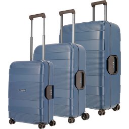 Travelite Korfu 4 ruote Set di valigie 3 pezzi  Variante 1