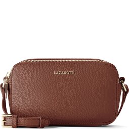 Lazarotti Bologna Borsa a tracolla in pelle Borsa per fotocamera in pelle con doppia zip 18 cm  Variante 1