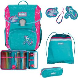 Scout Neo Exklusiv Superflash Extreme Set di borse per la scuola 4 pezzi  Variante 2