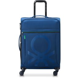 Delsey Paris x United Colors of Benetton Colour Bock Trolley a 4 ruote da 67 cm con piega elastica  Variante 2
