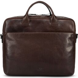 Jost Glasgow Valigetta Vera Pelle 37 cm Vano porta PC  Variante 2