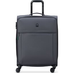 Delsey Paris x United Colors of Benetton BE Trolley a 4 ruote da 65 cm con piega ad espansione  Variante 1