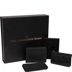 The Chesterfield Brand Set regalo portafoglio 4 pezzi in pelle 12 cm  Variante 3