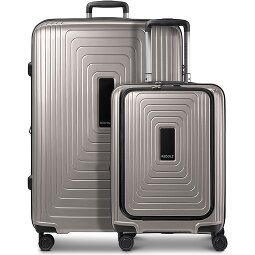 Redolz Set di valigie Essentials 14 a 4 ruote 2 pz. scomparto per laptop con piega elastica  Variante 3