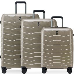 Echolac Exo 4 ruote Set di valigie 3 pezzi espandibile  Variante 2