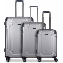 bugatti Valencia 4 ruote Set di valigie 3 pezzi  Variante 2