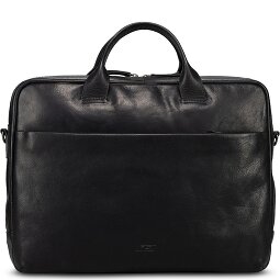 Jost Glasgow Valigetta Vera Pelle 40 cm Vano porta PC  Variante 1