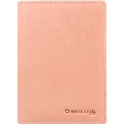 Greenland Nature Custodia per passaporto in pelle RFID di colore morbido 12 cm  Variante 3