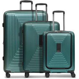 Redolz Essentials 14 4 ruote Set di valigie 3 pezzi con piega di espansione  Variante 5