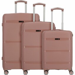 d&n Travel Line 4200 Set di valigie a 4 ruote 3 pezzi.  Variante 3