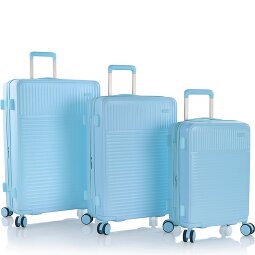 Heys Pastel 4 ruote Set di valigie 3 pezzi con piega di espansione  Variante 1