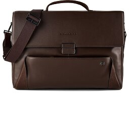 Piquadro Valigetta Vera Pelle 42 cm Vano porta PC  Variante 1