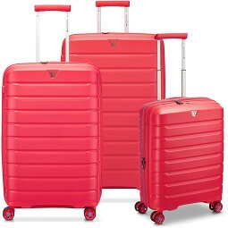 Roncato B-Flying Move 4 ruote Set di valigie 3 pezzi con piega di espansione  Variante 13