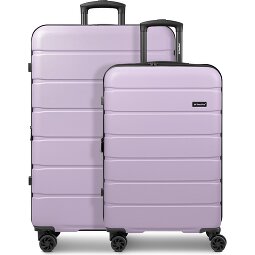 Saxoline Set di valigie Miami a 4 ruote S + L espandibile  Variante 3