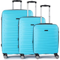 Benzi 5493 4 ruote Set di valigie 3 pezzi con piega di espansione  Variante 3