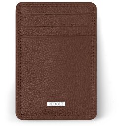 Redolz Porta carte di credito RFID in pelle Essentials da 7 cm con fermasoldi  Variante 3
