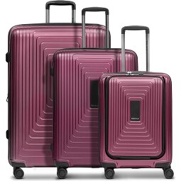Redolz Essentials 14 4 ruote Set di valigie 3 pezzi con piega di espansione  Variante 1