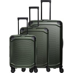 Travelite Millennium 4 ruote Set di valigie 3 pezzi con piega di espansione  Variante 3