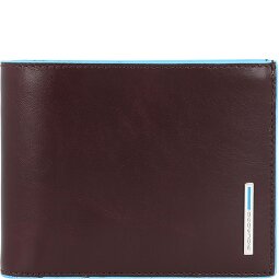 Piquadro Portafoglio quadrato in pelle blu 12,5 cm  Variante 2