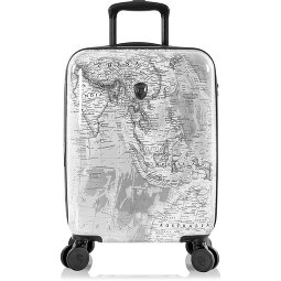 Heys Black Camo 4 ruote Carrello della cabina S 53 cm con piega di espansione  Variante 2