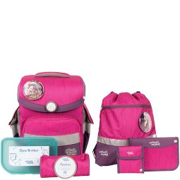 School-Mood Set di zaini per la scuola Timeless Air+ 7 pezzi.  Variante 4