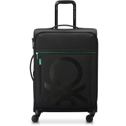 Delsey Paris x United Colors of Benetton Colour Bock Trolley a 4 ruote da 67 cm con piega elastica  Variante 1