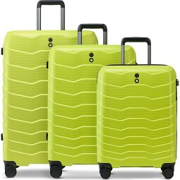 Echolac Exo 4 ruote Set di valigie 3 pezzi espandibile  Variante 3