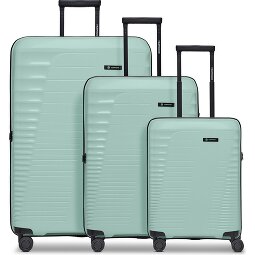 Farmhood Eco Edition 4 ruote Set di valigie 3 pezzi con piega di espansione  Variante 3