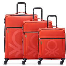 Delsey Paris x United Colors of Benetton Colour Block Set di valigie a 4 ruote 3 pezzi.  Variante 4