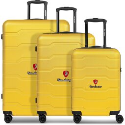 Tonino Lamborghini Bologna 4 ruote Set di valigie 3 pezzi  Variante 2