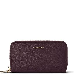 Lazarotti Portafoglio Bologna in pelle XL con doppia chiusura a zip, protezione RFID, 20 cm  Variante 3