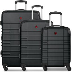 Wenger Amplar Evo 4 ruote Set di valigie 3 pezzi con piega di espansione  Variante 1