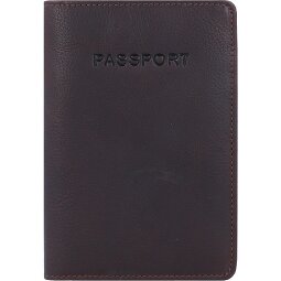 Burkely Custodia per passaporto RFID in pelle antica Avery 10 cm  Variante 2