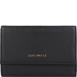 Coccinelle Portafoglio morbido in pelle metallizzata 14 cm  Variante 1