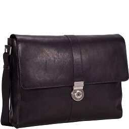 Leonhard Heyden Messenger Bergamo in pelle 38 cm Scomparto per laptop  Variante 2