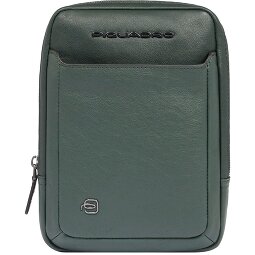 Piquadro Borsa a tracolla quadrata nera in pelle 17 cm  Variante 3