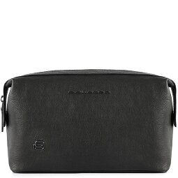 Piquadro Black Square Borsa da toilette Vera Pelle 23 cm  Variante 1