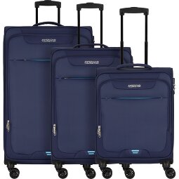 American Tourister Street Roll 4 ruote Set di valigie 3 pezzi con piega di espansione  Variante 3