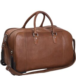 The Chesterfield Brand Wax Pull Up 2 ruote Borsa da viaggio Pelle 60 cm  Variante 1