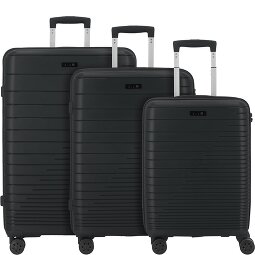 d&n Travel Line 4600 4 ruote Set di valigie 3 pezzi  Variante 1 d&n Travel Line 4600 4 ruote Set di valigie 3 pezzi  Variante 1