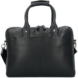 Dermata Cartella in pelle con scomparto per laptop da 39 cm  Variante 3